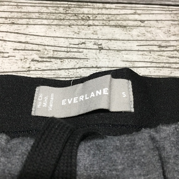 Everlane Drawstring Pants Women’s S Gray (Inseam 25.5) Stretch Crop - Picture 10 of 10
